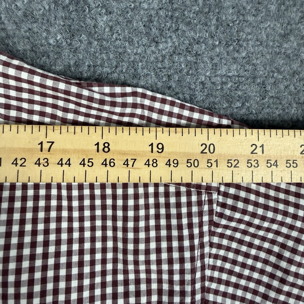 Columbia PFG Texas A&M Aggies Super Bonehead Fishing Shirt Gingham Mens M - Picture 5 of 6
